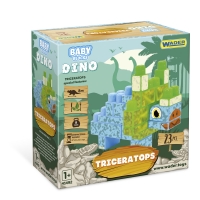 KLOCKI BABY BLOCKS DINO TRICERATOPS WADER 41494